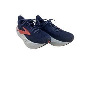 Brooks Women's Glycerin Max Running shoes peacoat/blue ribbon/hot coral size 9